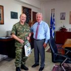 Συνάντηση εθιμοτυπίας του αντιπεριφερειάρχη Φλώρινας με τον Διοικητή Γ’ Σώματος Στρατού