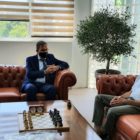 Συνάντηση εργασίας του Πρύτανη του Πανεπιστημίου Δυτικής Μακεδονίας Θεόδωρου Θεοδουλίδη με τον καθηγητή του Πανεπιστημίου του Κεντάκυ Νικηφόρο Σταματιάδη