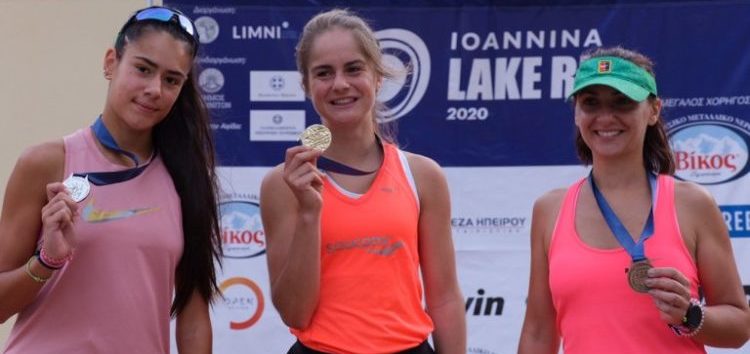 Δεύτερη θέση για τη Μαρία Μπέλλη στο Ioannina Lake Run