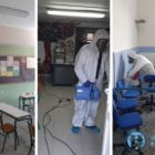 Απολυμάνσεις εσωτερικών και εξωτερικών δημόσιων χώρων από την Πολιτική Προστασία του Δήμου Φλώρινας (pics)