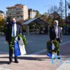 Στεφάνι κατέθεσαν ο Δήμαρχος Φλώρινας και ο Αντιπεριφερειάρχης Φλώρινας τιμώντας την 108η επέτειο της απελευθέρωσης της Φλώρινας