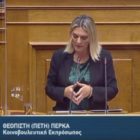 Π. Πέρκα: «Μειωμένο ποσοστό προς τις λιγνιτικές περιοχές από τα έσοδα δικαιωμάτων εκπομπών αερίων θερμοκηπίου για το 2021»