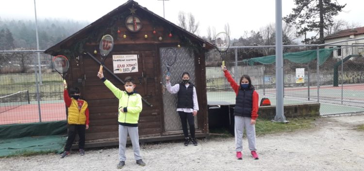 Ευχές από την Ομάδα Τένις της Λέσχης Πολιτισμού Φλώρινας