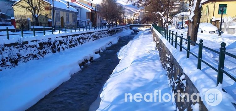 Πολικές θερμοκρασίες στη Φλώρινα