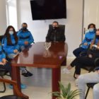 Συνάντηση του Δημάρχου Φλώρινας με τους αθλητές και αθλήτριες του Α.Ο.Φ. που θα συμμετέχουν στο Παγκόσμιο Πρωτάθλημα Βορείων Αγωνισμάτων Χιονοδρομίας