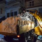 Ξεκίνησε η διαδικασία απομάκρυνσης του χιονιού στην πόλη της Φλώρινας (pics)