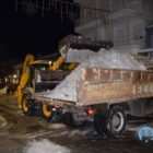 Συνεχίζεται η απομάκρυνση του χιονιού από κεντρικές οδούς της πόλης της Φλώρινας (pics)