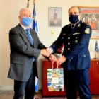 Εθιμοτυπική επίσκεψη του νέου Αστυνομικού Διευθυντή Φλώρινας Παναγιώτη Γεωργιάδη στον Αντιπεριφερειάρχη Φλώρινας