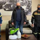 Ευχαριστήρια επιστολή της Πυροσβεστικής Υπηρεσίας Φλώρινας
