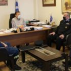 Εθιμοτυπική επίσκεψη του νέου Διοικητή της Πυροσβεστικής Διοίκησης Δυτικής Μακεδονίας στον Δήμαρχο Αμυνταίου