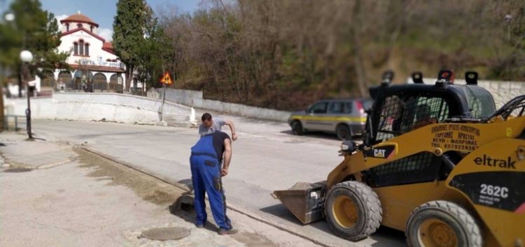 Εργασίες στην κοινότητα Μελίτης