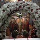 Ο επιτάφιος στον Ιερό Ναό Κοιμήσεως της Θεοτόκου Φλαμπούρου