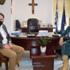 Συνάντηση του Δημάρχου Φλώρινας με την Βουλευτή Πέτη Πέρκα