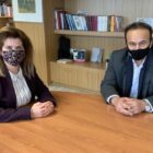 Συνάντηση του Γιάννη Αντωνιάδη με τον υφυπουργό Παιδείας και Θρησκευμάτων Άγγελο Συρίγο και την Γ.Γ. Αναστασία Γκίκα