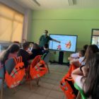 Ευχαριστήριο του Ομίλου «Μικροί Διασώστες Φυσικών Καταστροφών» του Πειραματικού Δημοτικού Σχολείου Φλώρινας