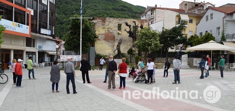 Αντιιμπεριαλιστική δράση από την Επιτροπή Ειρήνης Φλώρινας (video, pics)