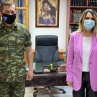 Εθιμοτυπική επίσκεψη της Βουλευτή Π. Πέρκα στο 1ο Σύνταγμα Πεζικού Φλώρινας