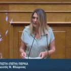 Π. Πέρκα: «Κλιματικός νόμος υπέρ του περιβάλλοντος, της δικαιοσύνης, της αλληλεγγύης και της συμμετοχής» (video)