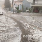 Έντονη χαλαζόπτωση στη Φλώρινα (video, pics)