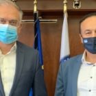 Συνάντηση Γ. Αντωνιάδη με το νέο υπουργό Προστασίας του Πολίτη Τ. Θεοδωρικάκο