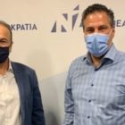 Συνάντηση του Γ. Αντωνιάδη με τον Γραμματέα της Κ.Ε. Νέας Δημοκρατίας Γ. Στεργίου