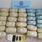Συνελήφθησαν 3 αλλοδαποί, σε ορεινή περιοχή της Φλώρινας, για εισαγωγή και μεταφορά 29 κιλών και 110 γραμμαρίων ακατέργαστης κάνναβης