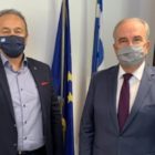 Συνάντηση του βουλευτή Γ. Αντωνιάδη με τον αν. Υπουργό Ανάπτυξης και Επενδύσεων Ν. Παπαθανάση για θέματα της Φλώρινας