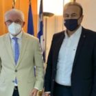 Συνάντηση του Γ. Αντωνιάδη με τον πρόεδρο του ΕΛΓΑ για τις αποζημιώσεις στα βιολογικά φασόλια