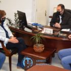 Με την επικεφαλής και συμβούλους του συνδυασμού «Ελπίδα για τη Δυτική Μακεδονία» συναντήθηκε ο Δήμαρχος Φλώρινας