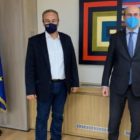 Συνάντηση του βουλευτή Γ. Αντωνιάδη με τον υπουργό Εργασίας Κ. Χατζηδάκη