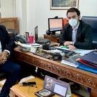 Συνάντηση του Γ. Αντωνιάδη με τον διευθυντή του υπουργείου Αγροτικής Ανάπτυξης και Τροφίμων για αποζημιώσεις σε βιολογικά φασόλια Πρεσπών και αρακά