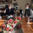 Ο πρόεδρος και μέλη του Δ.Σ. του Κέντρου Κοινωνικής Πρόνοιας συναντήθηκαν με τον Αντιπεριφερειάρχη