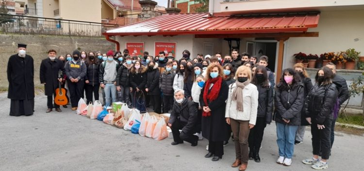 Προσφορά αγάπης από το 1ο ΓΕΛ Φλώρινας