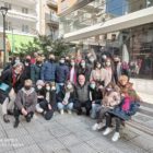 Στολισμός σημείων του πεζόδρομου από το Γραφείο Εθελοντισμού Δήμου Φλώρινας και το 2ο ΓΕΛ Φλώρινας (pics)