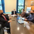 Συνάντηση του Γ. Αντωνιάδη και του Β. Γιαννάκη με τον Υφυπουργό Υποδομών Γ. Καραγιάννη