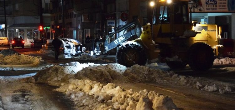 Διακόπηκε η διαδικασία άρσης του χιονιού στη Φλώρινα μετά από καταγγελία πολίτη για “διατάραξη κοινής ησυχίας”!