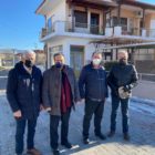 Ο Γιάννης Αντωνιάδης στην τοπική κοινότητα Πετρών