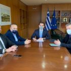 Συνάντηση του βουλευτή Φλώρινας Γ. Αντωνιάδη και του Δήμαρχου Αμυνταίου με τον Κ. Σκρέκα για την τηλεθέρμανση Αμυνταίου