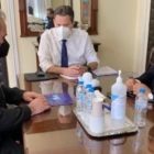 Συνάντηση του βουλευτή Γ. Αντωνιάδη και του προέδρου του Επιμελητηρίου Φλώρινας με τον Αν. Υπουργό Οικονομίας Θ. Σκυλακάκη