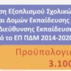 Αναβάθμιση Εκπαιδευτικού εξοπλισμού σε Σχολικές Μονάδες και Εξοπλισμού σε Δομές Εκπαίδευσης της Περιφέρειας Δυτικής Μακεδονίας