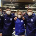 Άγγελος Ρασπόπτσης, Φίλιππος Χατζητύπης και Κωνσταντίνα Καράντζα στο Ευρωπαϊκό Πρωτάθλημα U17 και U20