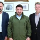 Συνάντηση του Δημάρχου Φλώρινας Β. Γιαννάκη με τον Υφυπουργό Εθνικής Άμυνας Ν. Χαρδαλιά