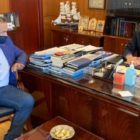 Συνάντηση του βουλευτή Φλώρινας Γιάννη Αντωνιάδη με τον Υφυπουργό Προστασίας του Πολίτη Λευτέρη Οικονόμου