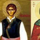 Λατρευτικές εκδηλώσεις στον Ιερό Αγίας Παρασκευής για τις εορτές του Αγίου Αγαθαγγέλου και της Αγίας Υπομονής