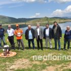 Επίδειξη ψεκασμού για την καταπολέμηση των κουνουπιών με χρήση drone στο Λιμνοχώρι (video, pics)