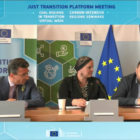 Συμμετοχή του Κώστα Φιλιππίδη (ΟΕΝΕΦ) στο 5ο Just Transition Platform Meeting
