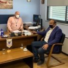 Συνάντηση του βουλευτή Φλώρινας Γιάννη Αντωνιάδη με τον Πρόεδρο του ΕΚΑΒ Νίκο Παπαευσταθίου