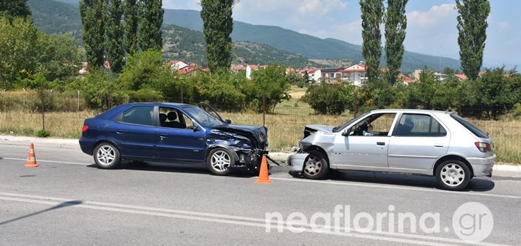 Τροχαίο ατύχημα στην οδό 7ης Νοεμβρίου (pics)