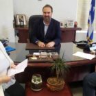 Συνάντηση του Δημάρχου Φλώρινας Βασίλη Γιαννάκη με τη νέα Διευθύντρια Πρωτοβάθμιας Εκπαίδευσης Φλώρινας Όλγα Μούσιου