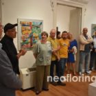Τα εγκαίνια της έκθεσης ζωγραφικής και κατασκευών του Νίκου Ταμουτσέλη «Σημείο Ακρόασης» (video, pics)